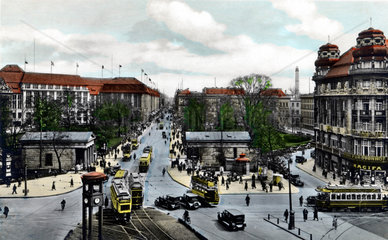D-Berlin  1920  Leipziger und Potsdamer Platz