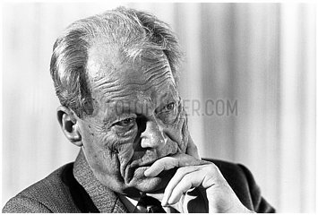 Willy Brandt Portrait