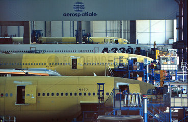 Airbus-Montage in Toulouse