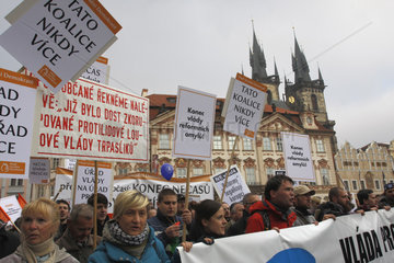 Demonstration von ProAlt in Prag