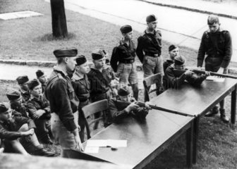 Bei den Jungmannen in den Nationalpolitischen Erziehungsanstalten ca. 1944