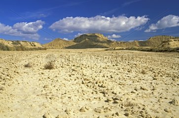 Desert Bardenas Reales Navarre in Spain