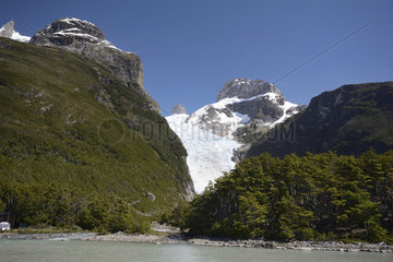 Serrano Glacier  Mount Balmaceda Mountains  Chilean Magallanes and Antarctica  Chile