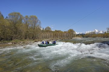 Rafting on the river Bela Slovakia