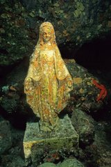 Statue der HÃ¶hlen -Gilli -Antibes Frankreich