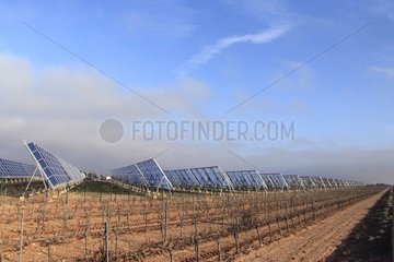 Photovoltaic power Andalusia Spain