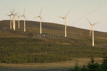 Windfarm Ben Aketil Skye Scotland