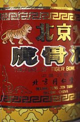 Traditional medicines based on tiger Asia