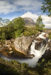 Buachaille Etive Mor and Coupall river Glencoe Ecosse