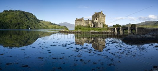 Eilean Donan Castle and Loch Duich Highland Scotland