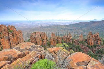 Desolation Valley in Graaff Reinet  Camdeboo National Park  in the Eastern Cape Province of South Africa