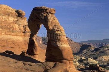Delicat Arch dans le Parc National des Arches Utah USA