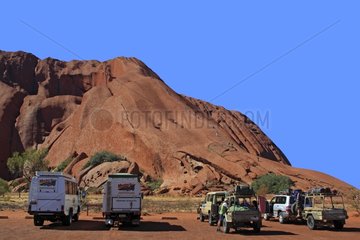 Ascension of Ayers Rocks Uluru Kata Tjuta NP Australia