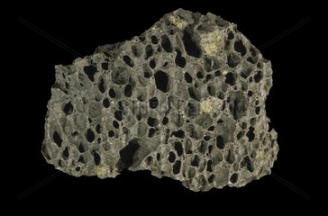 Piece of scoria from Vestide du Pal Volcano Ardèche France