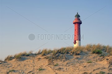 Coastal dune and Lighthouse of La Coubre Charente-Maritime