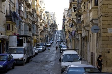 Valletta street Malta