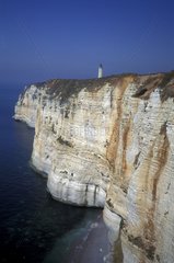 Kappe d'Antifer France -Kalksteinklippen