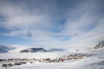 Inuit Village in Pangnirtung Kanada