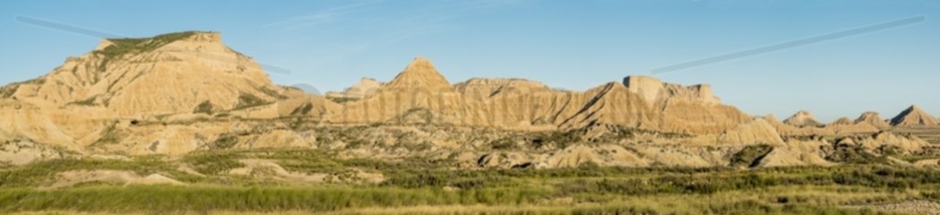 Clay mountains - Bardenas Reales NP Spain