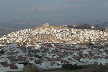 Stadt der Antequera in der Provinz Malaga Spanien