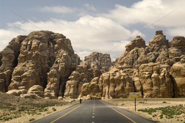 Route Beidah site near Petra in Jordan
