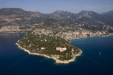 Aerial view of Roquebrune-Cap-Martin