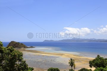 Steigende Flut in Mayotte im Oktober