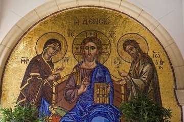 Modernes orthodoxes Mosaikkloster von Kykkos Zypern