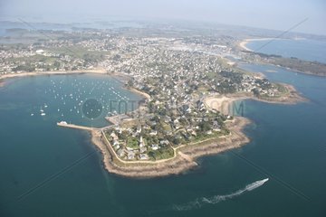 Pointe von Port Navalo auf der Rhuys -Halbinsel Frankreich