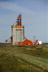 Moderne Getreide Silo Saskatchewan Kanada