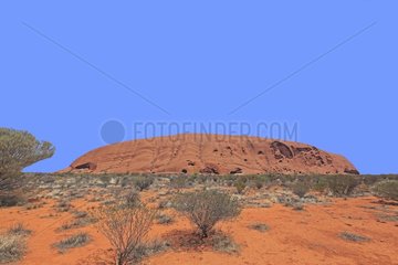 Ayers Rock in the Uluru-Kata NP TjutaAustralia