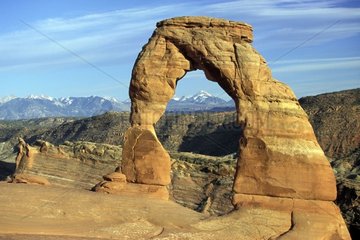 Natural arch hones some in spring United States