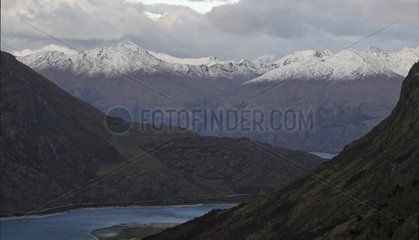 The Southern Alps in New Zealand