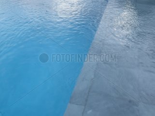 Swimming pool edge