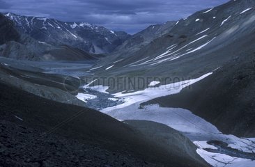 Upper valley of river Tsarap Ladakh India