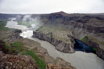 Canyon de la Jolkulsa Nord Est de l'Islande