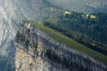 Cliffs over Ordesa canyon National Park Spain