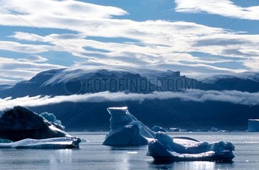 Paysage du Rodfjord Groenland