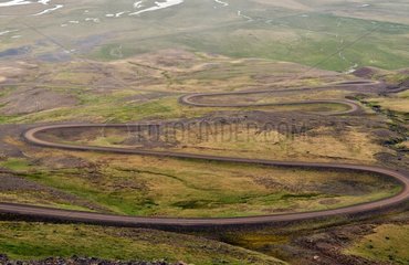Main runway area Vopnafjoerour Iceland