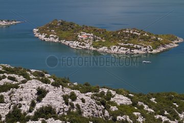 Starceva Island in the NP of Skadar lake in Montenegro