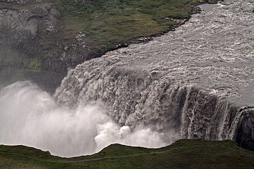 Hafragilsfoss Falls north of Iceland