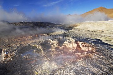 Geysire von Vulkan in SÃ¼dbolivien Lipez