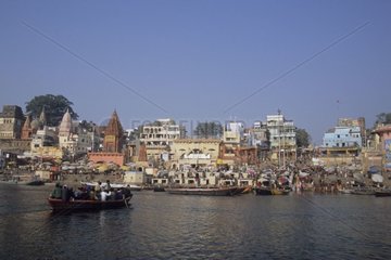 Activité sur le Gange Inde