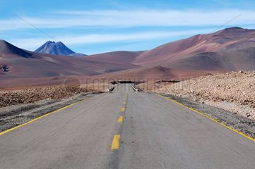StraÃŸe Paso de Guatiquina nach Argentinien Chili