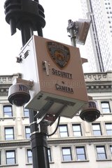 Surveillance camera in New York