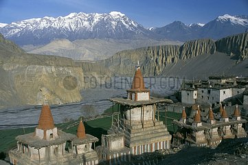 Bouddhist Temple Mustang Nepal