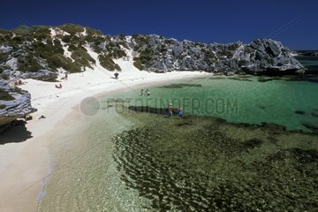 Little Shotet Bay Rottnest Island Wa Australien