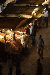 Place Jamaa El Fna square for a terrace Marrakech Morocco