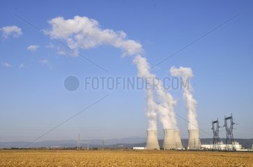 Bugey Nuclear power station Rhône-Alpes France