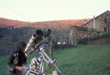 Observation de la comète Hale Bopp Cévennes